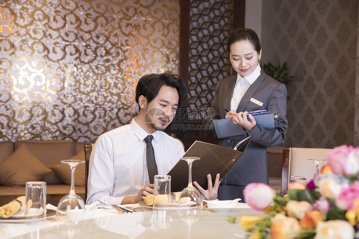 酒店餐厅点菜服务 高清素材与专业指南